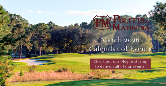 March Community Events Supported by Politis & Matovina